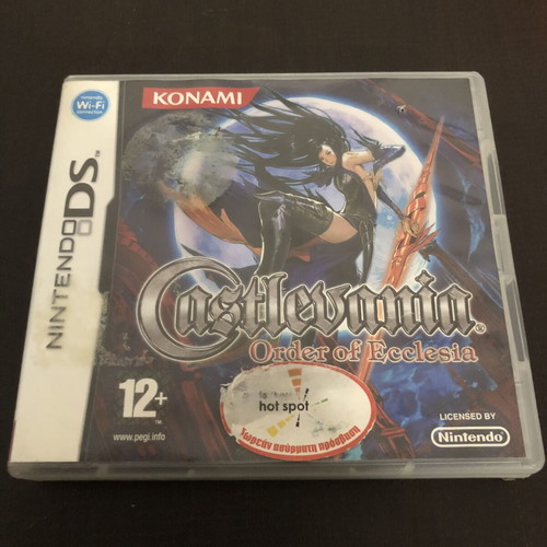 Castlevania: Order of Ecclesia Nintendo DS game, EUR edition
