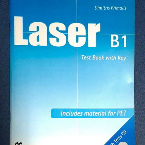 Laser B1 Test Book with Key new