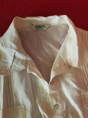 Sarah shirt M beige like new