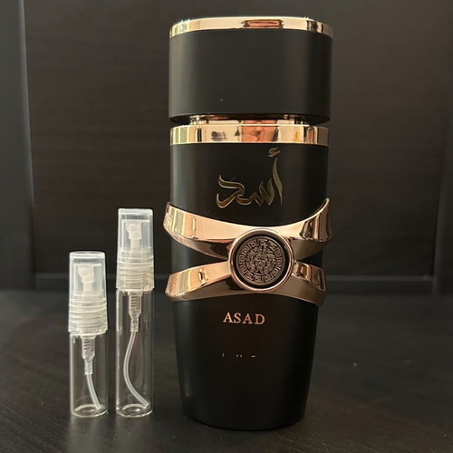 Lattafa Asad perfume samples made to order 3ml and 5ml decants