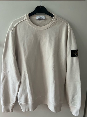 Stone Island Beige Crew Neck Sweatshirt size M like new