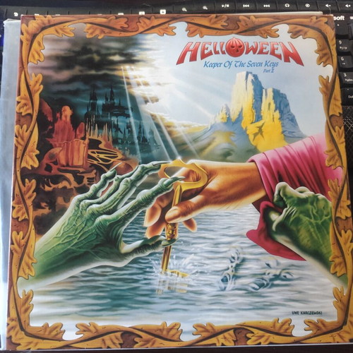 Helloween Keeper of the Seven Keys Pt2 LP first press 1988 like new