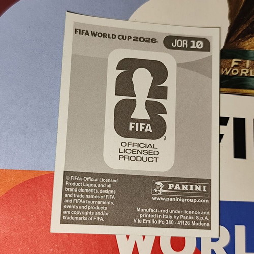 Nizar Al-Rashdan World Cup 2026 Panini sticker