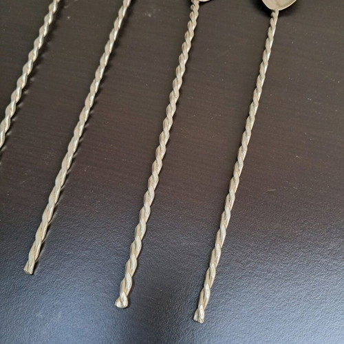 Vintage stirrer spoons like new, alpaca material