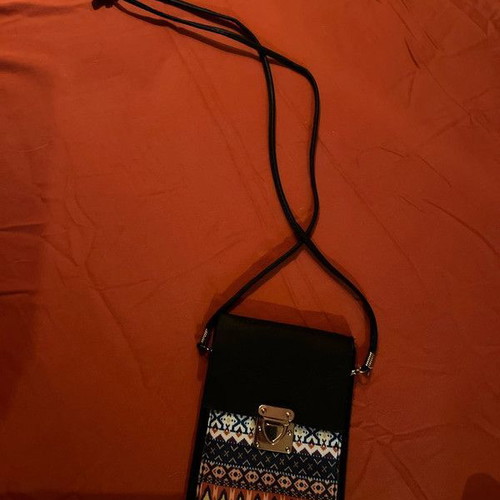 Small shoulder bag like new multicolored