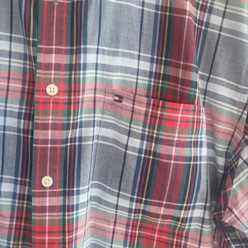 Tommy Hilfiger men's checked shirt XL like new