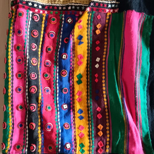 Collectible traditional wool dress used, size 46