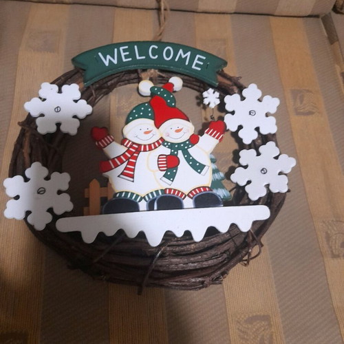Christmas wreath large like new