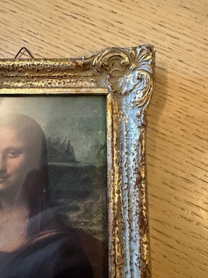 Old frame used, unique