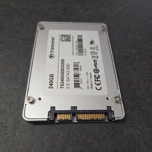Transcend SSD 240GB TS240GSSD220S SSD220S 2.5'' SATA3 used