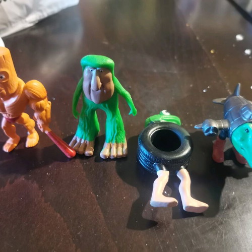 Brainrot figures used, pack of 4 pieces