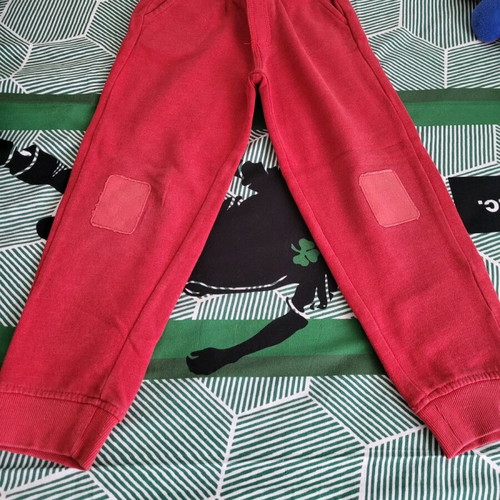 Children's fleece pants like new, Orchestra, multicolor, 122 cm