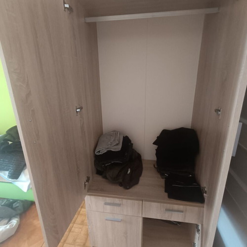 Clothing wardrobe like new 198x90x56 cm