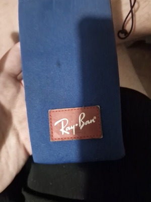 Ray-Ban glasses case like new, blue