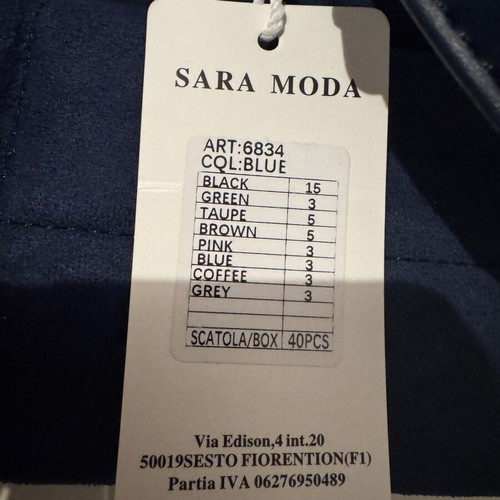 Sara Moda backpack new, dark blue