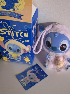 Μπρελόκ Stitch Eat Something Before Sleep σαν καινούργιο Disney
