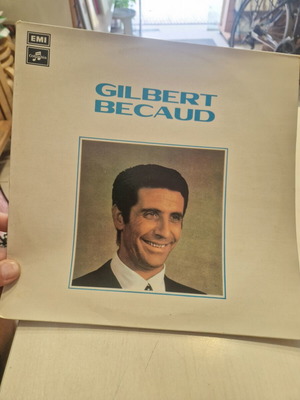 Gilbert Bécaud LP album used, EMI Columbia French chanson