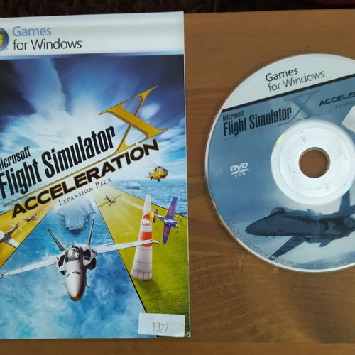 Microsoft Flight Simulator X Acceleration Expansion PC used