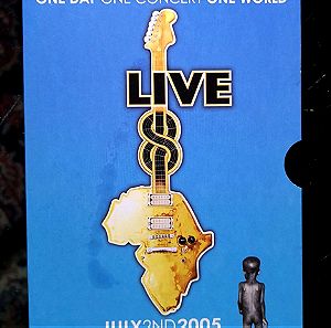 4 DVD Συλλογή LIVE 8: One Day, One Concert, One World
