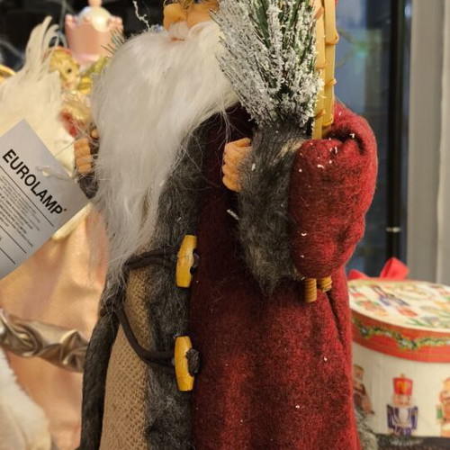 Christmas tree topper Santa Claus 30cm new