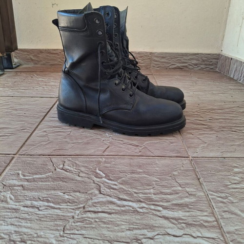 Greek black army boots size 42