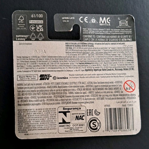 Matchbox 15' Mazda MX5 Miata new