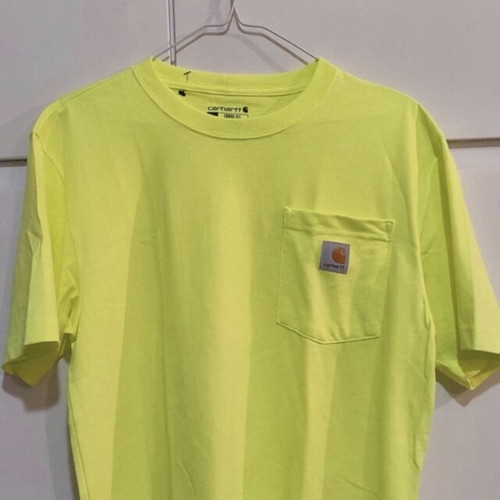 Carhartt lime loose fit blouse new, size S