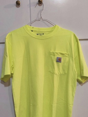Carhartt lime loose fit blouse new, size S