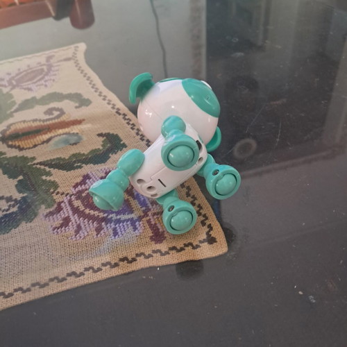 Robot dog with LED eyes like new