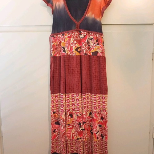 Zara Trafaluc maxi dress ethnic/boho like new, size M