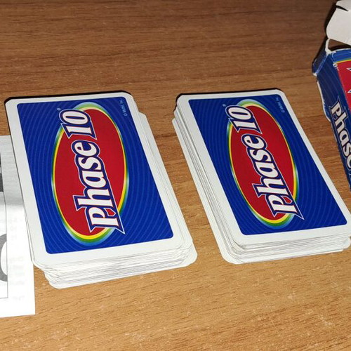 Phase 10 card game like new with instructions