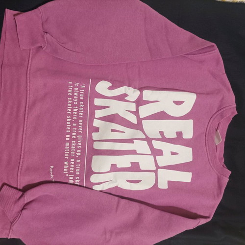 Zara girls' sweatshirt like new, 11-12 years, pink-purple