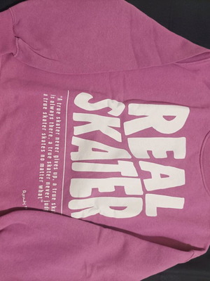 Zara girls' sweatshirt like new, 11-12 years, pink-purple