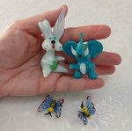 Murano vintage collectible miniature figurines
