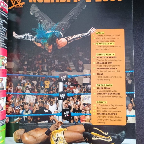 VVM WWE magazine issue 26 November 2008 used