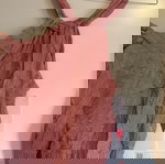  Zara top ροζ με ωραίο halterneck