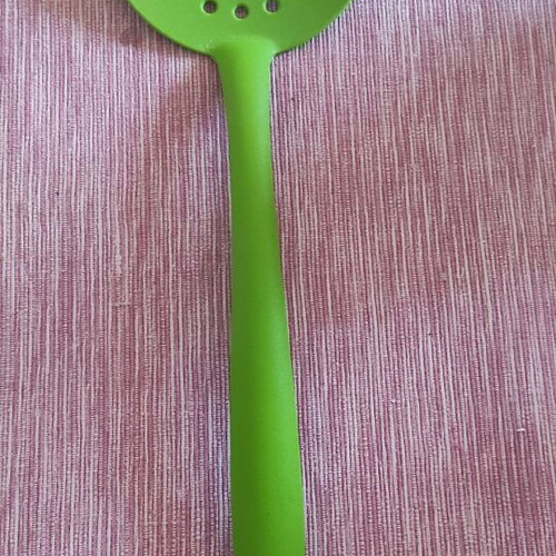 Slotted ladle used, in good condition