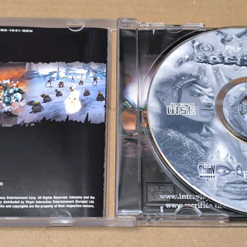 Sacrifice Interplay PC CD-ROM like new, Big Box
