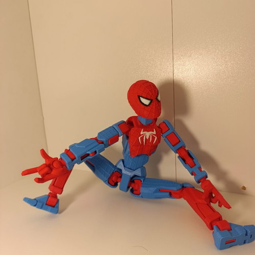 Spider-Man Dummy 3D εκτυπωμένη αρθρωτή φιγούρα 28 cm καινούργιο