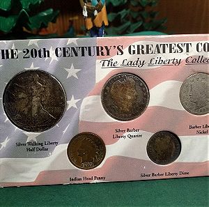 ΝΟΜΙΣΜΑΤΑ ΕΠΕΤΕΙΑΚΑ USA THE 20TH CENTURYS GREATEST COINS