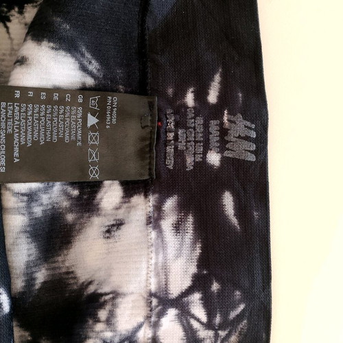 Mama H&M black and white leggings used, very stretchy, size L