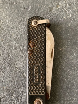 Greek army knife used