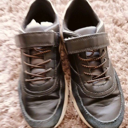 Geox boys' shoes size 36 black like new