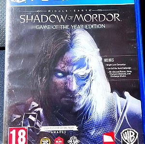 Shadow Of Mordor GOTY Edition PS4