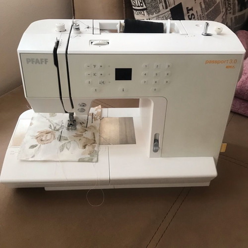 Pfaff Passport 3.0 sewing machine used with extra feet and full set