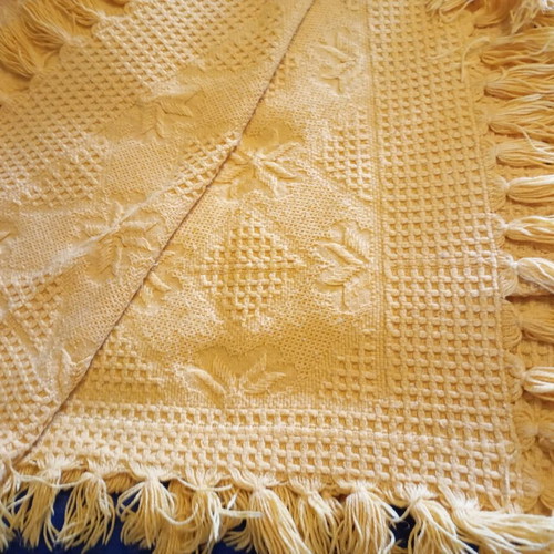 Wool Blanket like new, 160x200 cm, rich texture, beautiful color