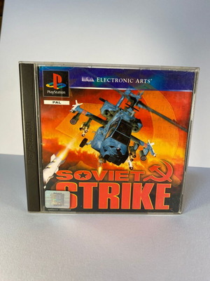 Soviet Strike PlayStation PS1 complete English like new