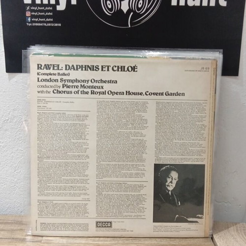 Ravel Daphnis Et Chloé LP used, classical