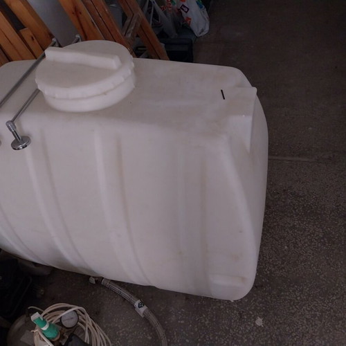 Water tank 500L and Foras KM 214 pump set