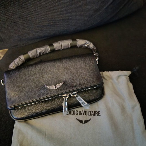 Zadig Voltaire Mini Bag new with authenticity card and silver chains
